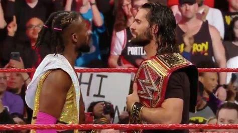 Wwe Raw Seth Rollins Vs Kofi Kingston Winner Take All World Title