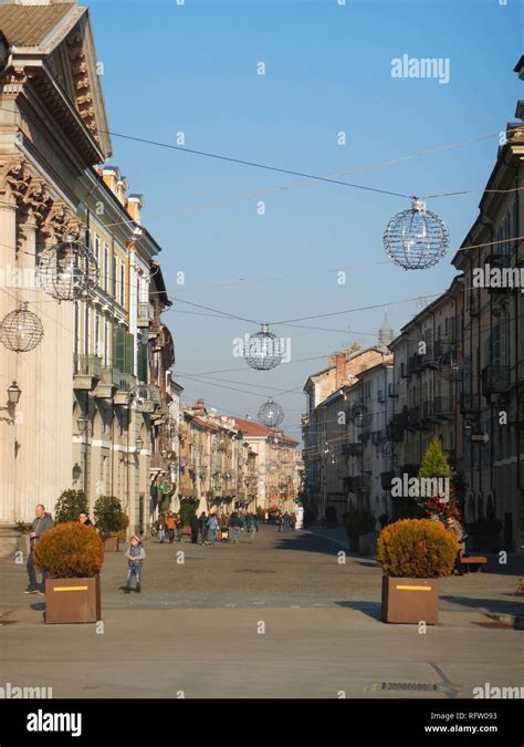 Cityscape of Cuneo, Italy Stock Photo - Alamy