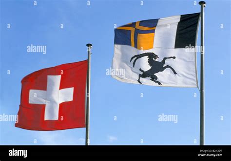 Graubunden Flag Hi Res Stock Photography And Images Alamy