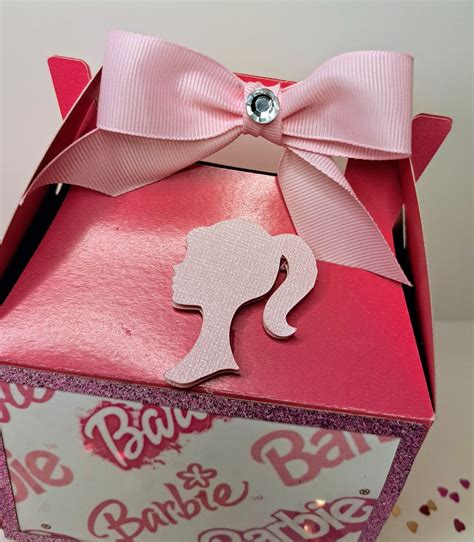 Barbie Party Favor Box Barbie Theme Party Box Barbie Gable Box