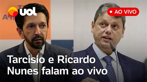 Tarcisio E Ricardo Nunes Ao Vivo Lan Amento Da Campanha S O Paulo