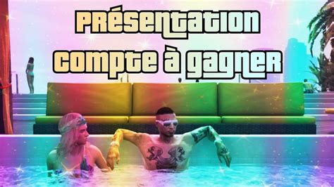 PRÉSENTATION COMPTE GTA V À GAGNER gtaonline gta5 gtav ps4 ps5