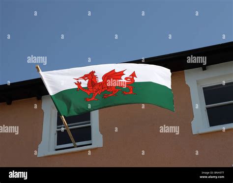 NATIONAL FLAG OF WALES. UK Stock Photo - Alamy