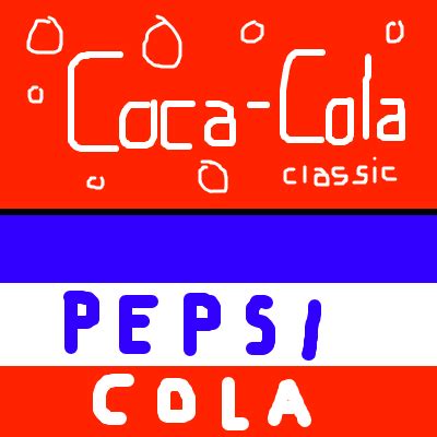 My Own Coke/Pepsi Logos! by GreenToons on DeviantArt