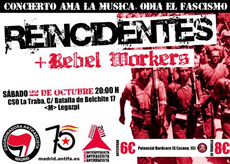 Comando Alcantarilla Jornadas Antifascistas 2011 Madrid