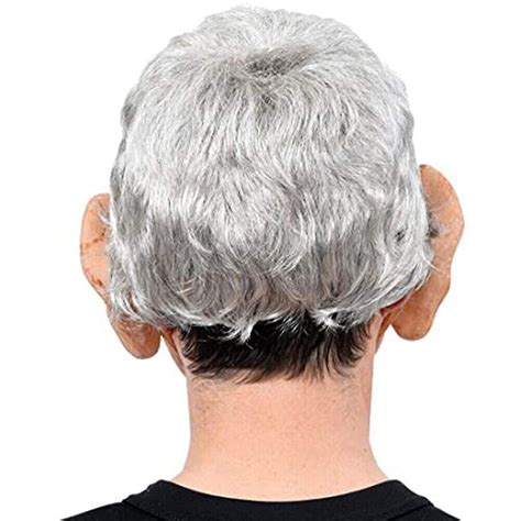 Old Man Mask Mens Women Super Soft Latex Mask Realistic Halloween