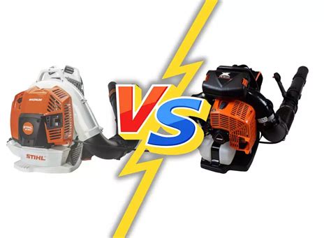 Stihl BR 800 C E MAGNUM VS Echo PB 9010T Spec Feature Comparison