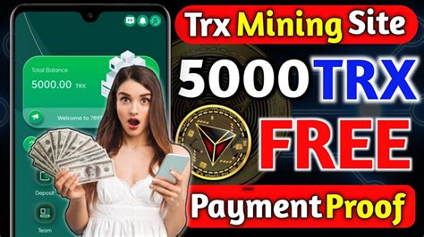 Earn Mine Free Trx Trx New Site Today Trx Mining Today Trx Mining Make