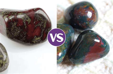 Dragon Blood Jasper Vs Bloodstone Are They The Same Thing