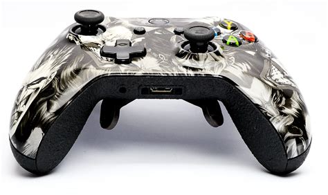 Stelf Controles Controle Stelf Xbox One Slim Grip Dark Insanity