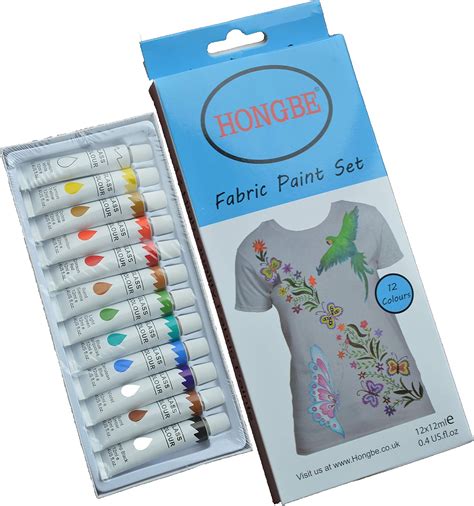 Textile Paints Tubes Amazon Co Uk Toys Games