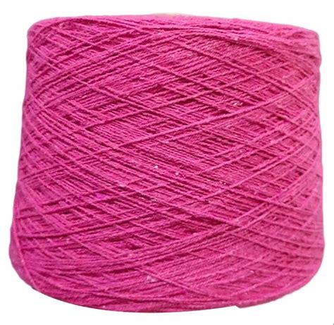 Twisted Ply Pink Melange Cotton Yarn Count At Rs Kg In Panipat