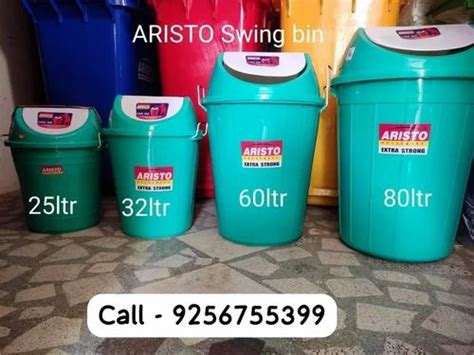 Swing Dustbin 32 Ltr Aristo At Rs 460 Plastic Dustbin In Bengaluru