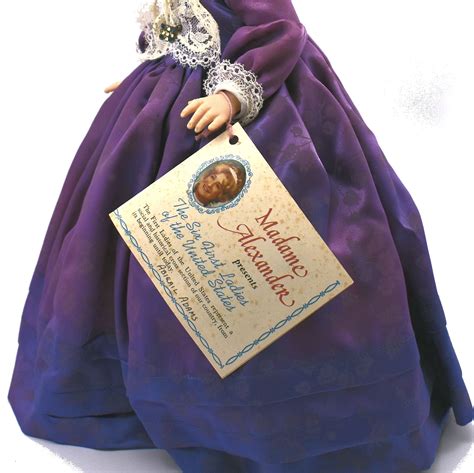 Vintage Abigail Adams Doll Madame Alexander 15 Inches Tall 1502 Mint In Box With Stand Mother S Day