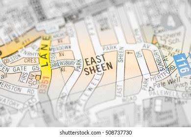 Clapham High Street London Uk Map Stock Photo 508694338 Shutterstock