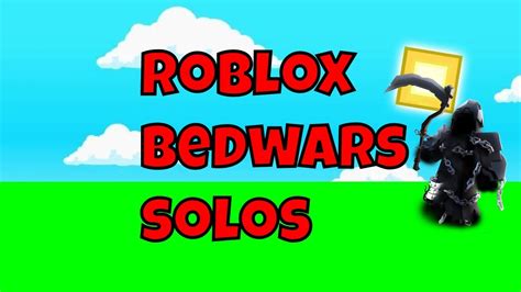 Roblox Bedwars Solos Gameplay Youtube