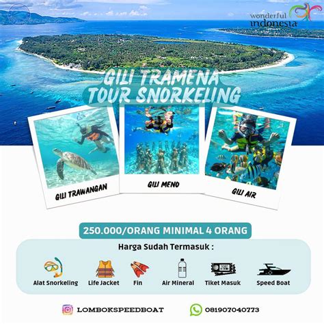 Lombok Speed Boat Tour And Travel