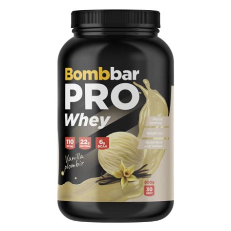 Buy Bombbar Pro Whey 900 G Vanilla Plombir In Dubai Abu Dhabi Sharjah Uae