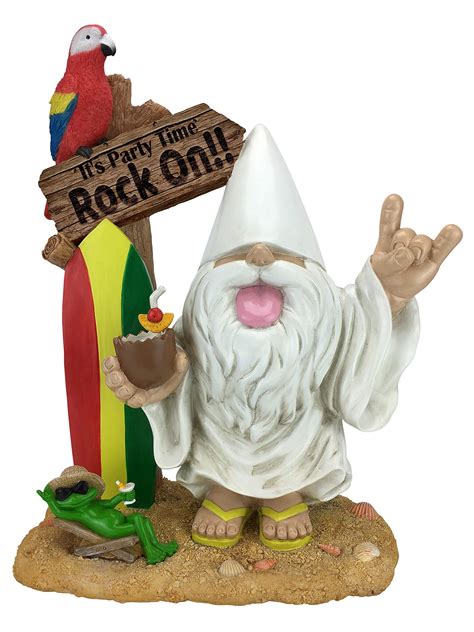 Buy Glitzglam Rocker Gnome George” And Fred The Frog Its Party