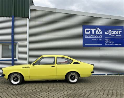 Opel Kadett C Sonderabnahme Motorumbau Einzeldrosselklappenanlage