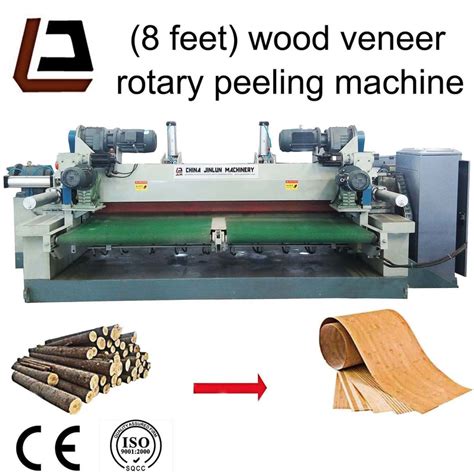 8 Feet Spindleless Wood Log Veneer Rotary Peeling Lathe Machine