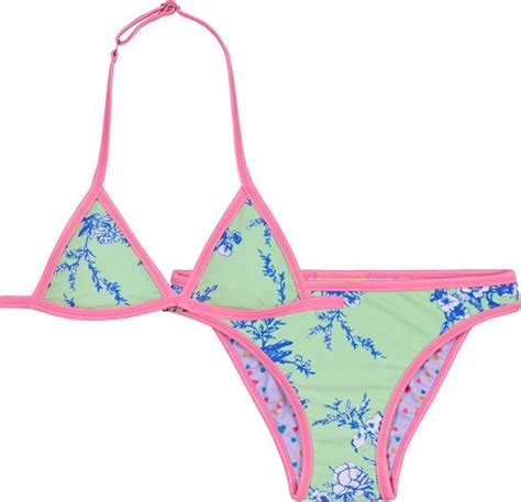 Claesen S Bikini Reversible Small Hearts Birds Meisjes Bikini Maat