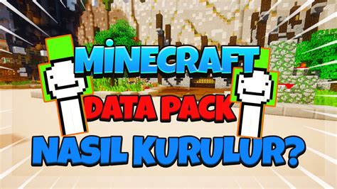 Minecraft Data Pack Veri Paketi Nasıl Yüklenir YouTube