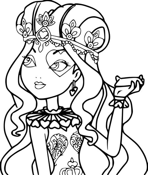 Ever After High Coloring Pages Printable For Free Download