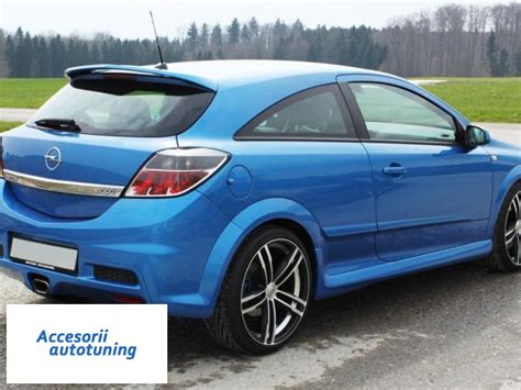 Trunk Spoiler Opel Astra H 3 Door GTC 2004 2010 OPC Design