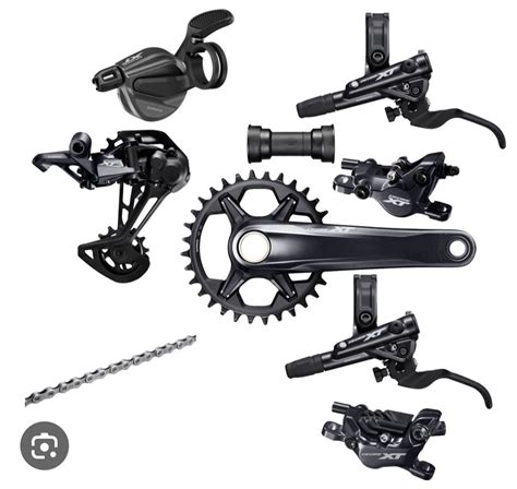 Shimano Xt Groupset M Sports Equipment Bicycles Parts Parts