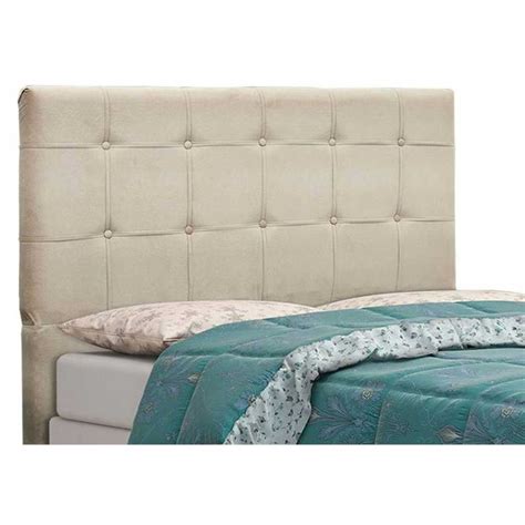 Cabeceira T Quio Para Cama Box King Cm Suede Bege Js M Veis