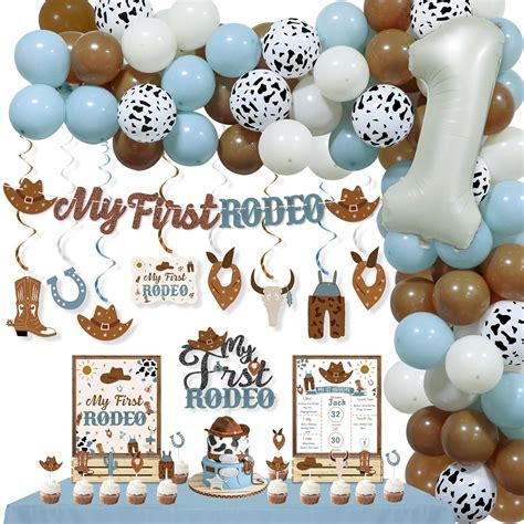 5+ My First Rodeo Birthday Decorations