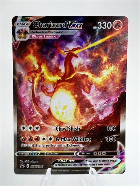 Mavin Charizard Vmax Swsh261 Pokemon Charizard Upc Ultra Premium