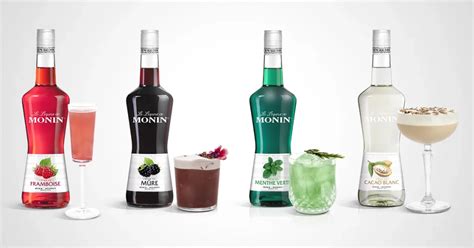 La Liqueur de MONIN Exquisite Liköre für Mixologen und Genießer