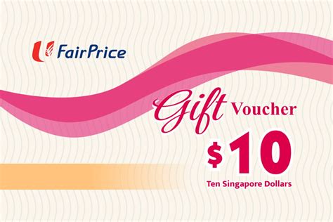 Ntuc FairPrice Cold Storage Voucher 10 6pcs Tickets Vouchers