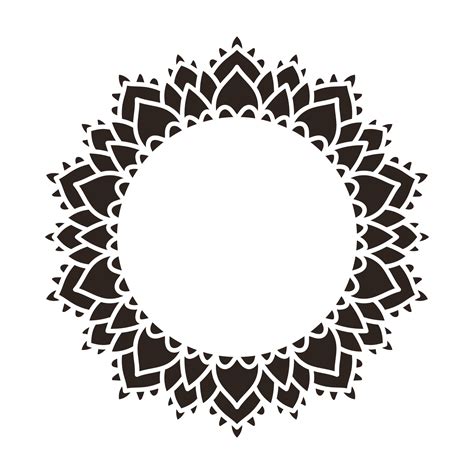 Mandala Monogram Free Svg Cut File Artofit