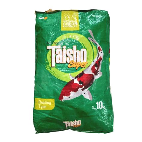 Jual Taisho Hijau Green Karung 10kg Pakan Floating Pelet Makanan Ikan