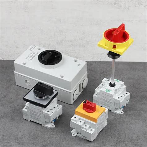 Haboo Phase V Dc Isolator Switch Waterproof Disconnector For Pv