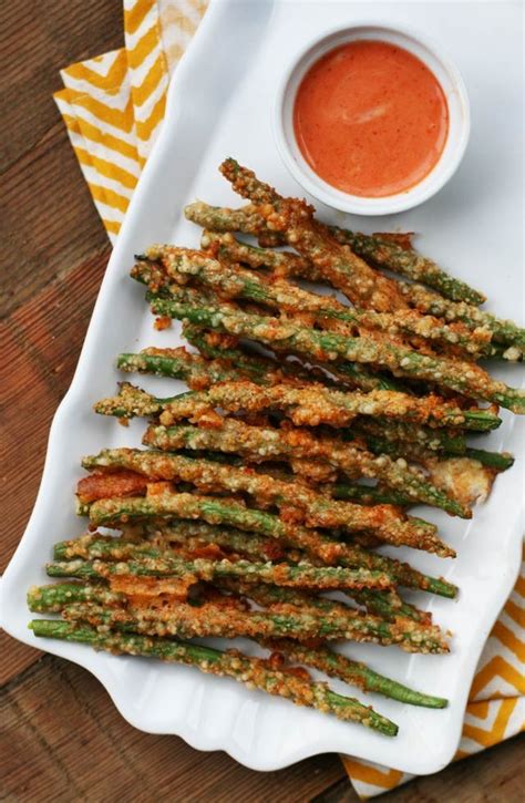 Oven Baked Parmesan Green Bean Fries Cheap Recipe Blog