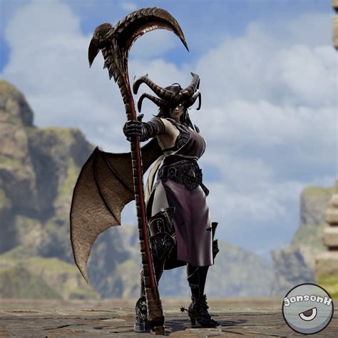 Naamah, demon of seduction : r/SoulCaliburCreations