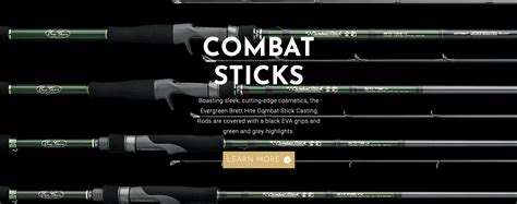 Evergreen International Combat Stick Spinning Rods Waypoint