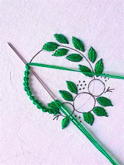 Decorative Allover Flower Bouquet Design Hand Embroidery Tutorial By