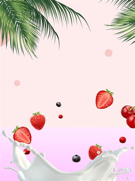 Strawberry Milk Fresh Background, Strawberry, Milk, Strawberry Milk ...