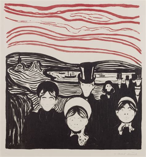 Anxiety, Edvard Munch, 1896 [3300 x 3543] : r/ArtPorn