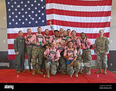 U S Airmen With The 721st Aerial Port Squadron Ramstein Air Base