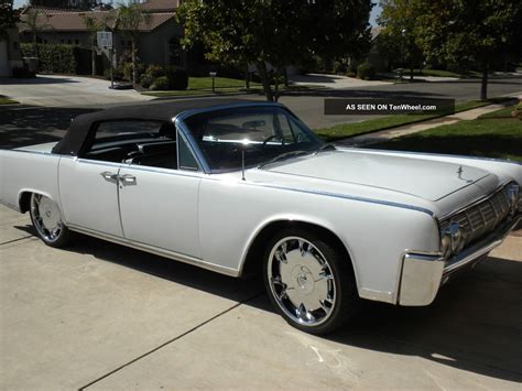 1964 Lincoln Continental Convertible American Classic Car Suicide Doors