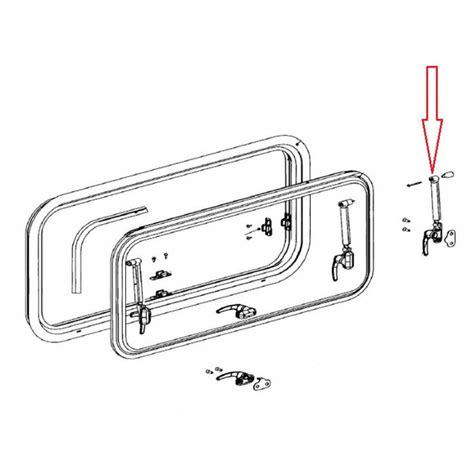 Dometic Raamuitzetter Klik Klak 350 S7 Uitzetraam Voor Uw Camper Of