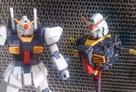 Gundam model, Custom paint, Model