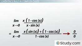 L Hopital S Rule Formula Examples How Does L Hopital S Rule Work