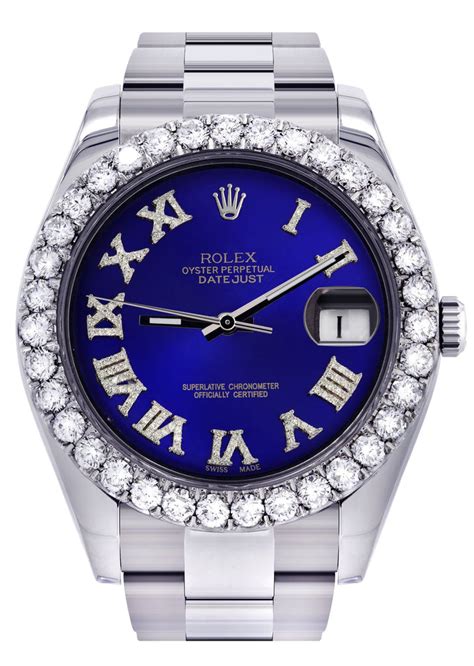 Rolex Datejust Mens Diamond Watch Collection Frostnyc